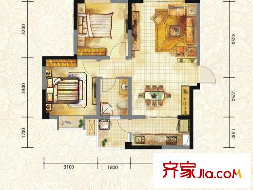 恒通綠城戶型圖恒通?綠城 戶型圖 