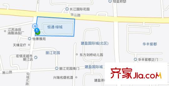 恒通綠城交通圖恒通?綠城 