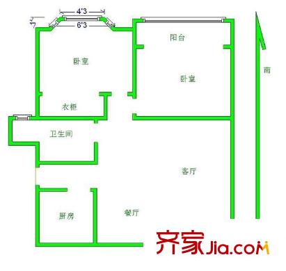 景鴻苑 戶型圖