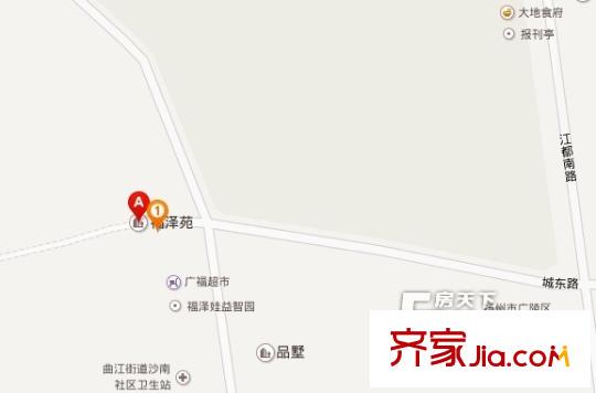 福澤苑交通圖 