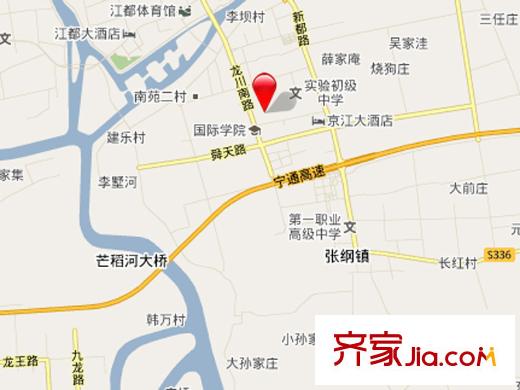 鴻益千秋交通圖
