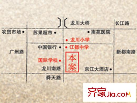 鴻益千秋交通圖