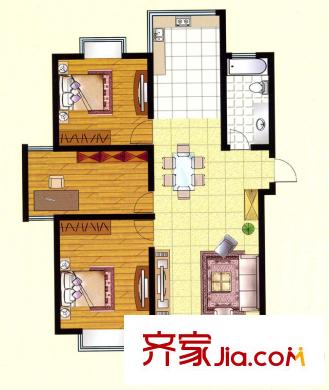 金牛灣都市花園F戶型