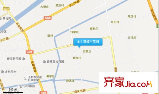 金牛灣都市花園交通圖