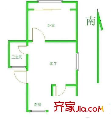 工人二村 0室 戶型圖