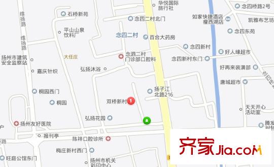雙橋新村交通圖 
