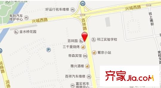 恒祥苑交通圖 