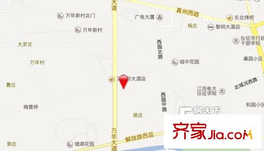 和諧東園交通圖 