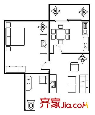恒祥苑 戶型圖