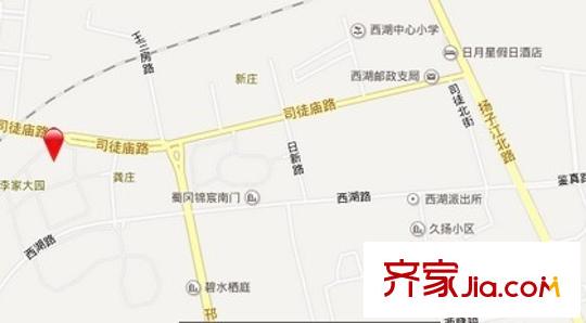 匯錦花園交通圖 