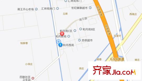 和月苑交通圖和月西苑 