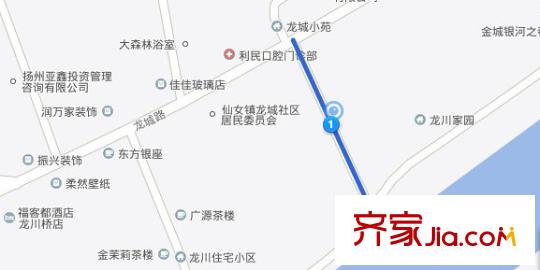 花木巷小區(qū)交通圖