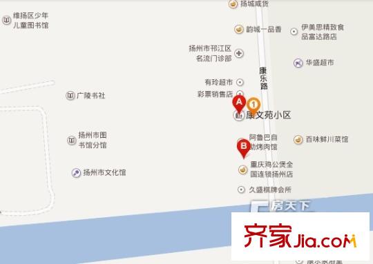 康文苑交通圖 