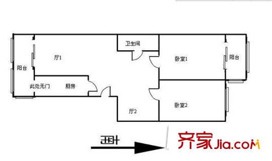 友誼花園 戶型圖