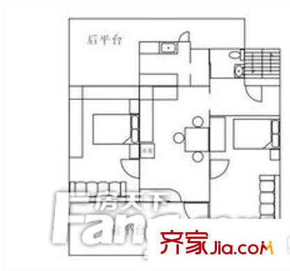 友誼花園戶型圖4