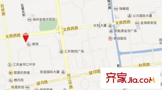 美琪藕塘苑交通圖 