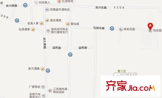 雙吉園交通圖  
