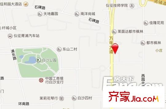 星源和諧家園交通圖 