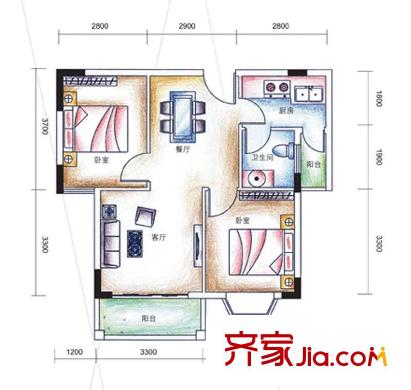 化工新村 戶型圖