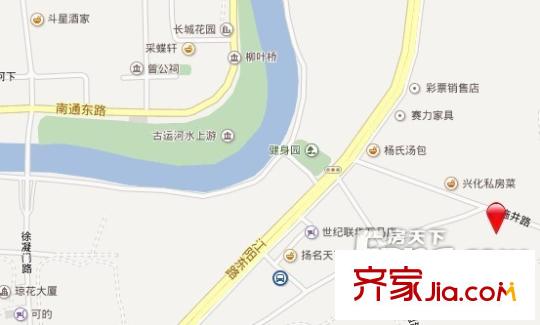 施井南苑交通圖 