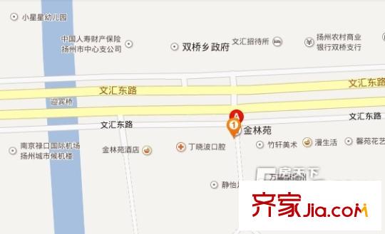 金林苑交通圖 