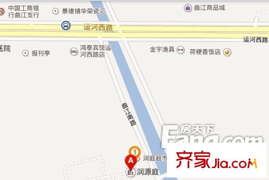 潤源庭交通圖 