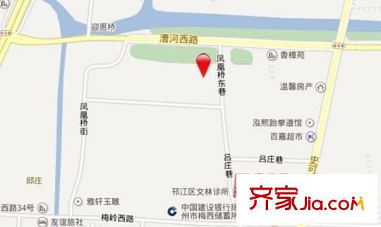 建隆巷交通圖 