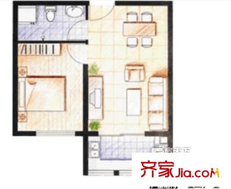 綠揚(yáng)人家 戶型圖
