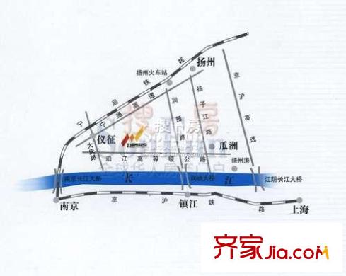 閩泰城市花園交通圖