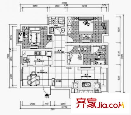 金港花園戶型圖4