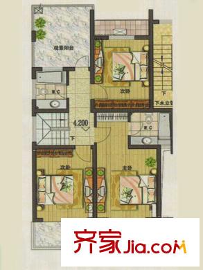 金港花園戶型圖1