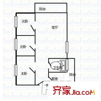 金港北苑戶型圖戶型圖5 