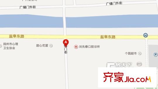 廣儲門交通圖  