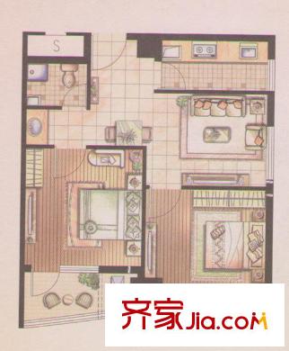 萬馬濱河城二期戶型圖1919 戶型圖 