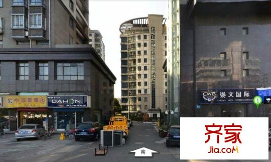 崇文苑小區(qū)外景圖 