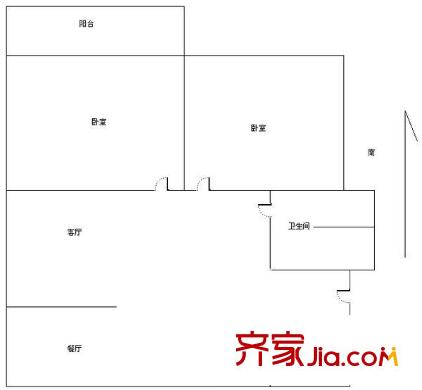 西湖西苑 戶型圖