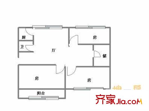 西湖西苑 戶型圖