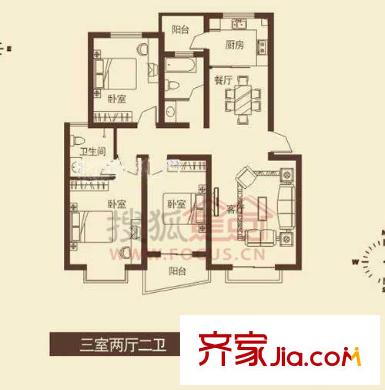 蜀秀花園戶型圖