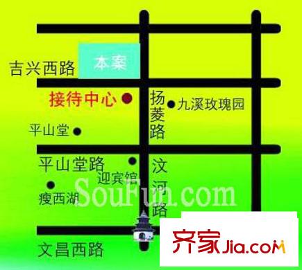 吉祥苑酒甸交通圖