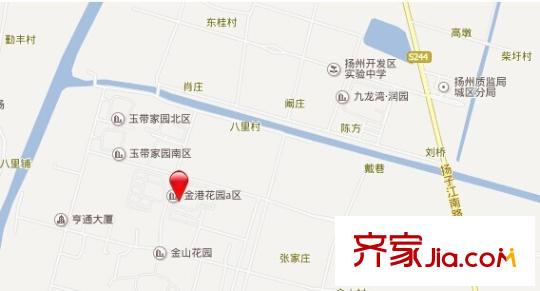 金港花園交通圖