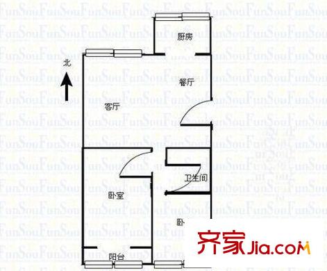 金港花園戶型圖5