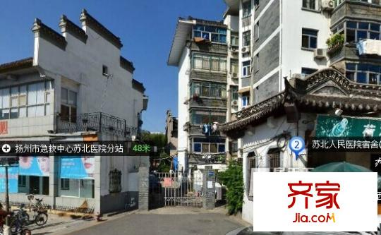 蘇北醫(yī)院宿舍外景圖 