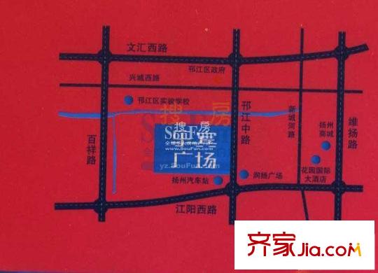 力寶頤景國際大酒店公寓交通圖