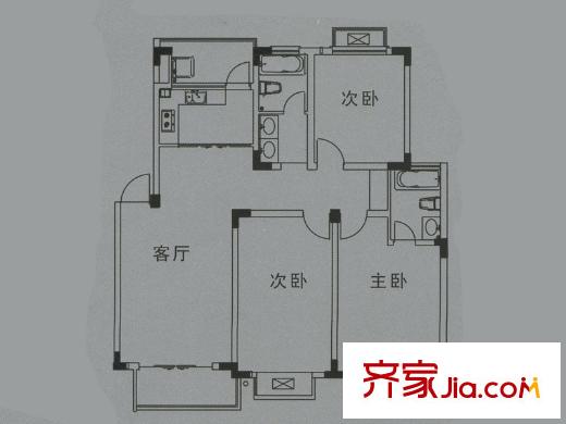 鉑領(lǐng)公館C戶型