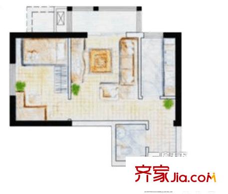 萬馬鉑金公寓 戶型圖