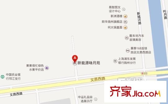 新能源詠月苑交通圖詠月苑 