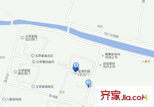 金港北苑交通圖 