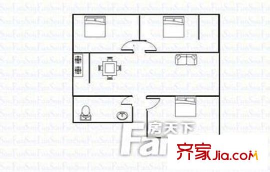 金港北苑戶(hù)型圖戶(hù)型圖1 