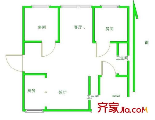 祥生旺庭公館 0室 戶型圖