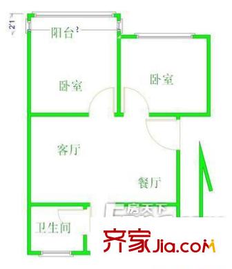 西湖西苑 戶型圖